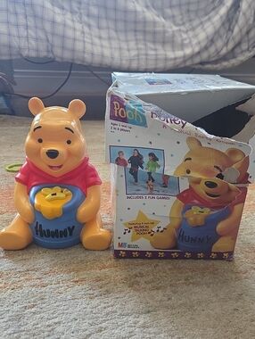 Vintage Winnie the Pooh Hunny Pot Musical Toy  ***read Description***